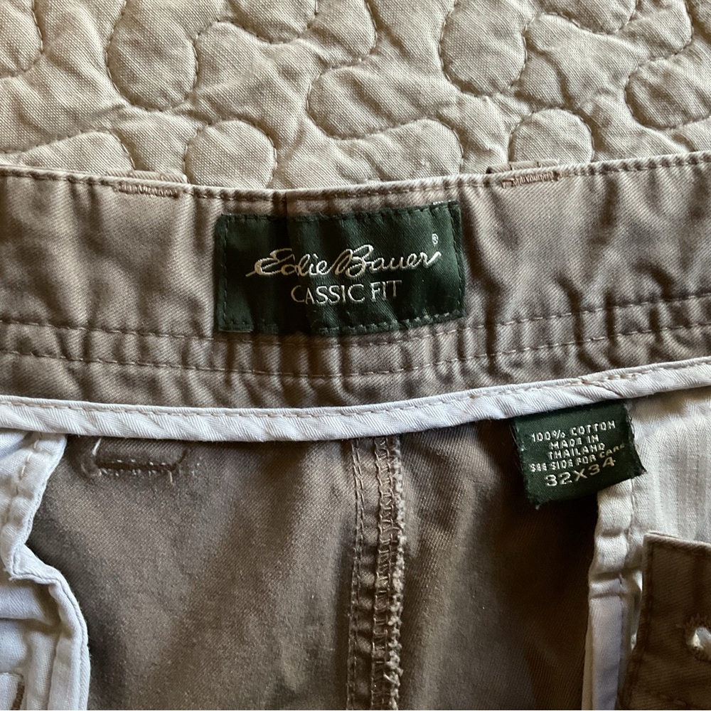 Eddie Bauer Mens 32x34 Classic Fit 100% Cotton - Picture 3 of 6